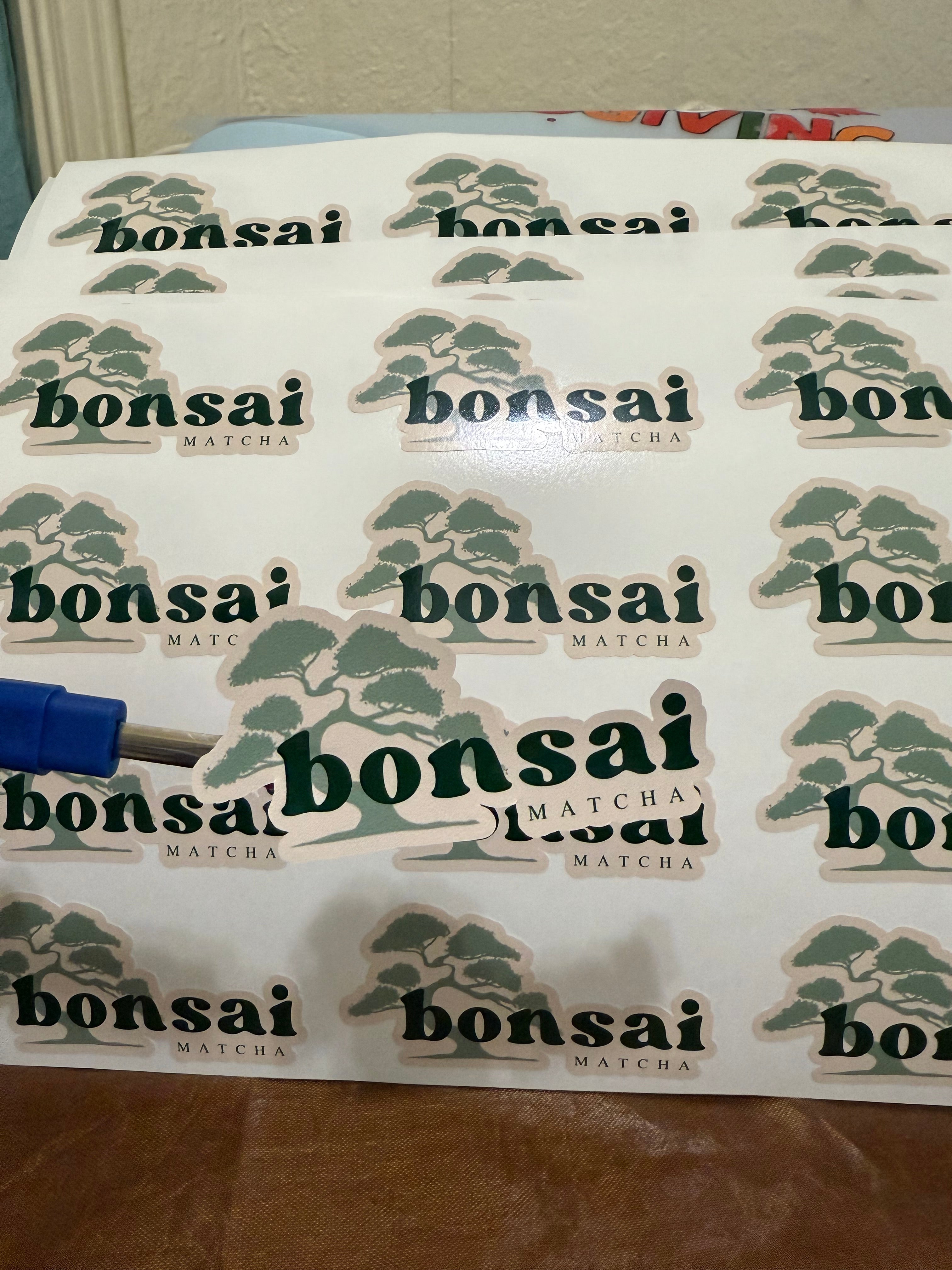 Logo Sticker Shaped